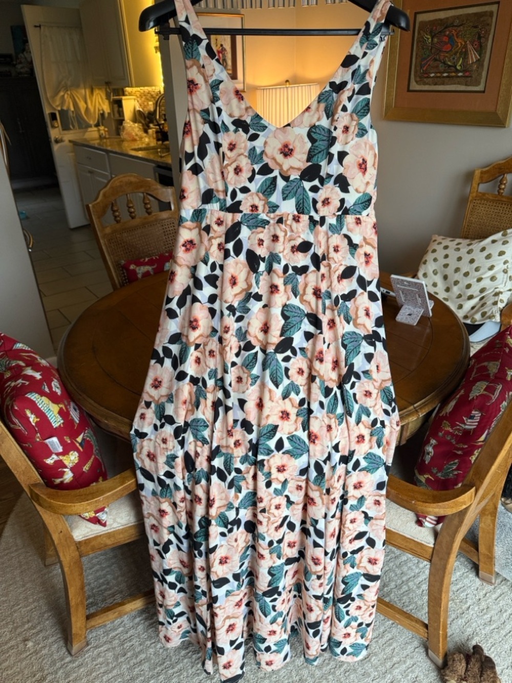 Show me your Mumu X-Large Floral Maxi Dress